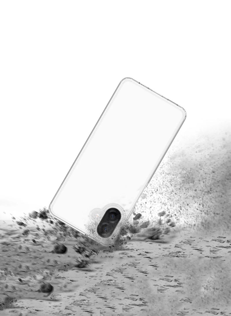 CHAPPELINE Samsung Galaxy A07 4G 2025 AIRBAG CASE Series Premium Transparent Airbag Shockproof Anti-Yellowing with Free Iron Plate Case Cover (MCTPTN) - Clear - Image 4