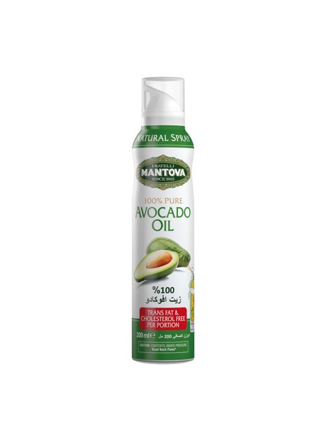 Avocado Oil Spray, 100% Pure - 200ml, Italy