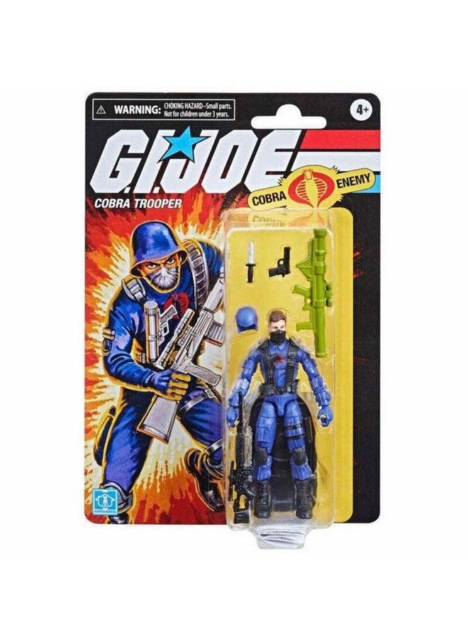 G. I. Joe G.I. Joe Retro Cobra Trooper (Cobra Enemy) 3.75 Inch Exclusive Action Figure  - Image 2