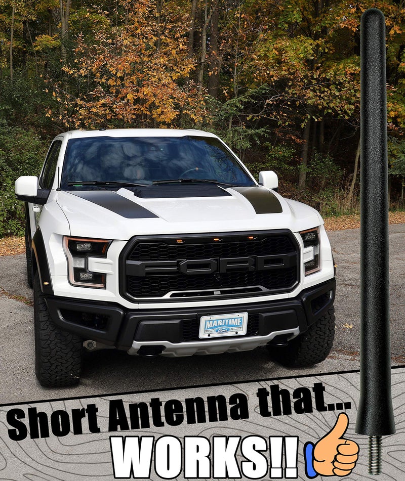 AntennaMastsRus - The Original 6 3/4 Inch is Compatible with Chevrolet Traverse (2016-2017) - Car Wash Proof Short Rubber Antenna - Internal Copper Coil - Premium Reception - German Engineered - Image 5
