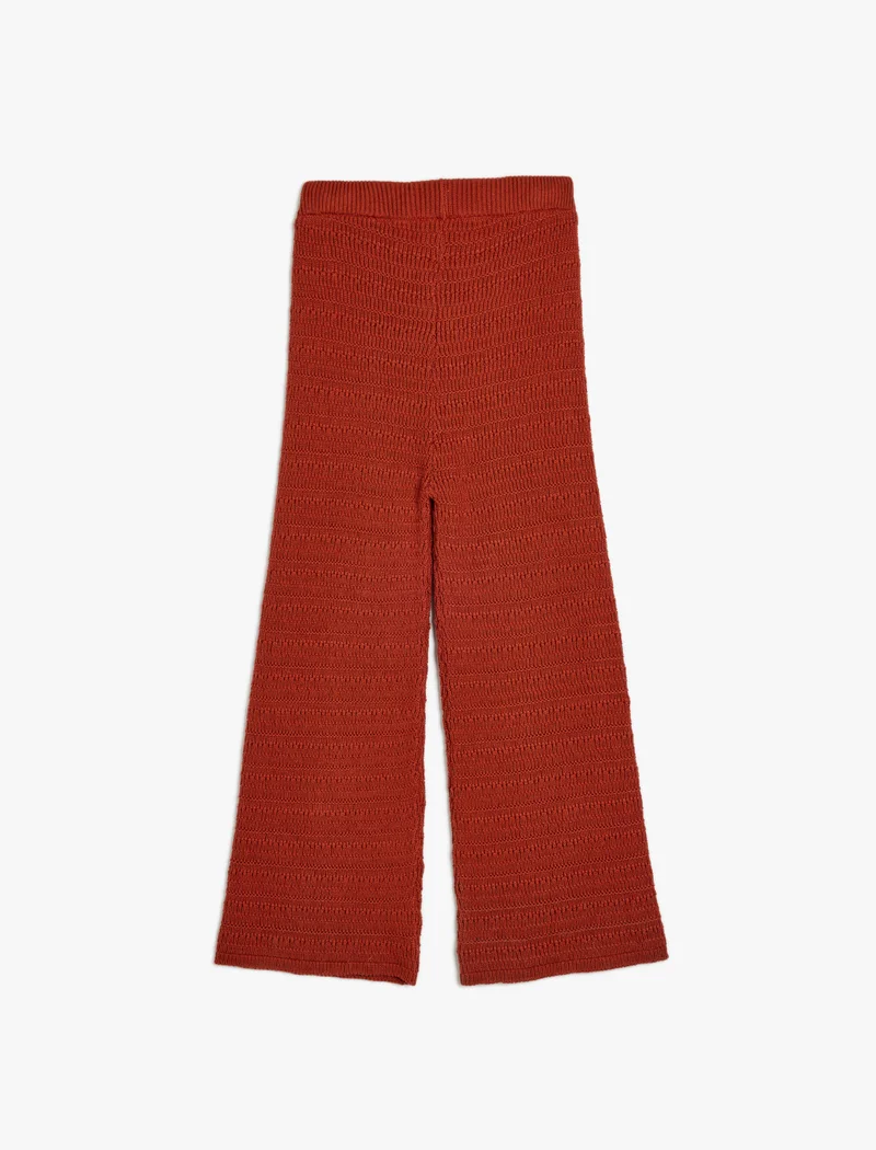 كوتون Wide Leg Trousers
