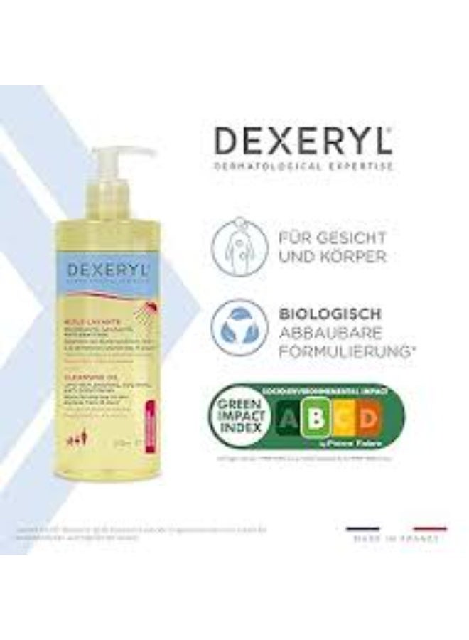 Dexeryl Shower Cleansing Oil Duo 2x500ml - Image 3
