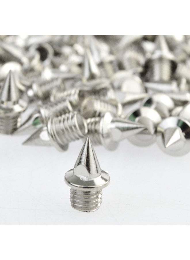 Wobe 200 Pcs 1/4 Inch Stainless Steel Spikes with 1 Pcs Spike Wrench, 0.25'' Length Track and Cross Country Spikes Shoe Replacement Spikes for Sprint Sports Short Running Shoes - Image 5