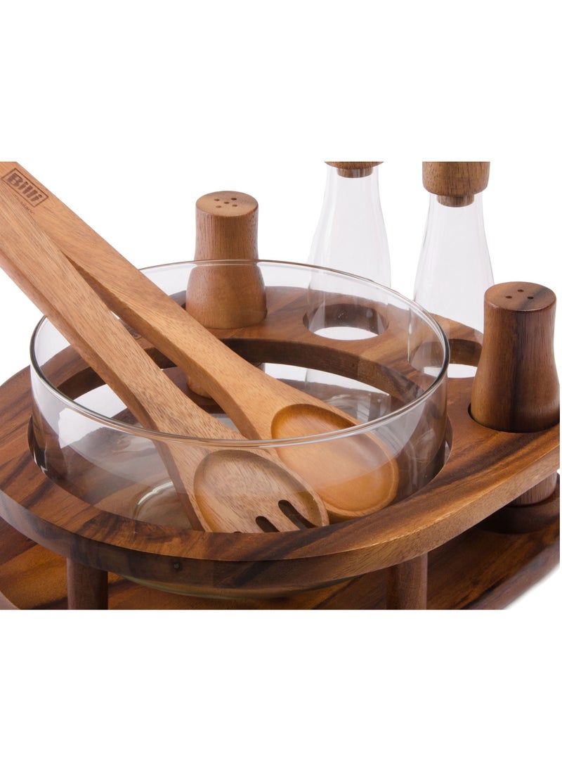 Wooden Salad Bowl With Cruet Set Brown/Clear - pzsku/ZEFEEE466346CCF17C485Z/45/_/1689854554/80ea0f67-0d7b-48bd-a5b5-8de55215a69b