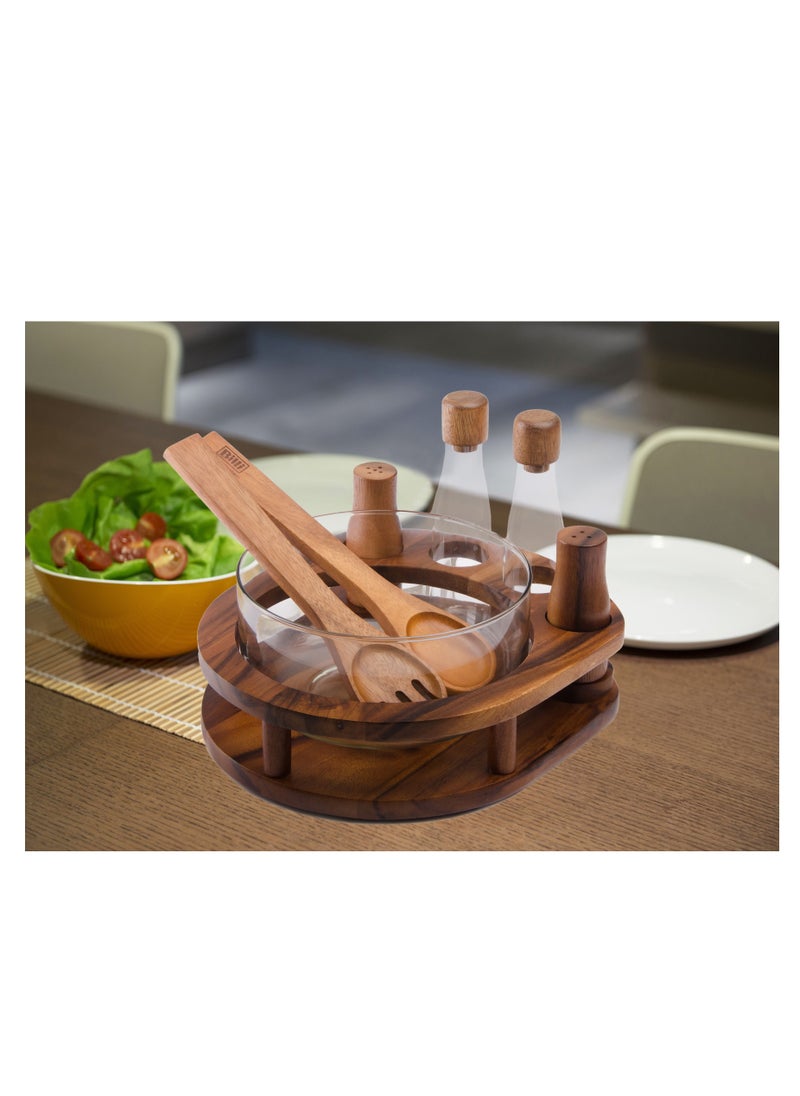 Wooden Salad Bowl With Cruet Set Brown/Clear - pzsku/ZEFEEE466346CCF17C485Z/45/_/1689854554/d6066656-7f37-438c-8e19-22f9c1d5a310