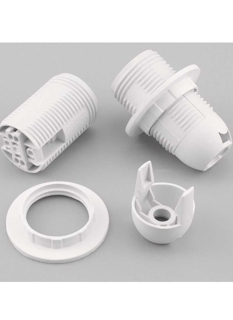 E14 Lamp Holder, 10 Pieces Screw Holder Light Bulb Adapter 250V 2A High Conductivity Pendant Socket & Replacement Ring - pzsku/ZEFEEE5D19424160034ACZ/45/_/1700730970/5e6f8866-bc27-4595-8c1b-94207adda06a