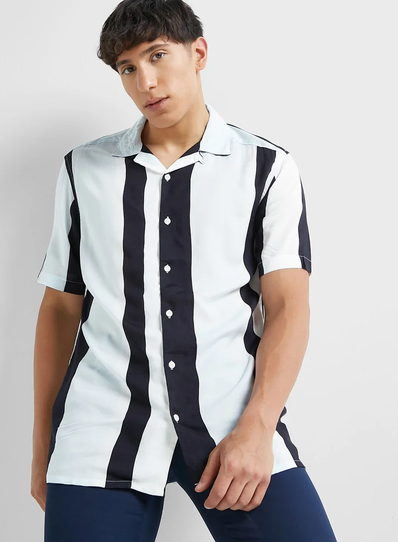 Only & Sons Striped Regular Fit Shirt