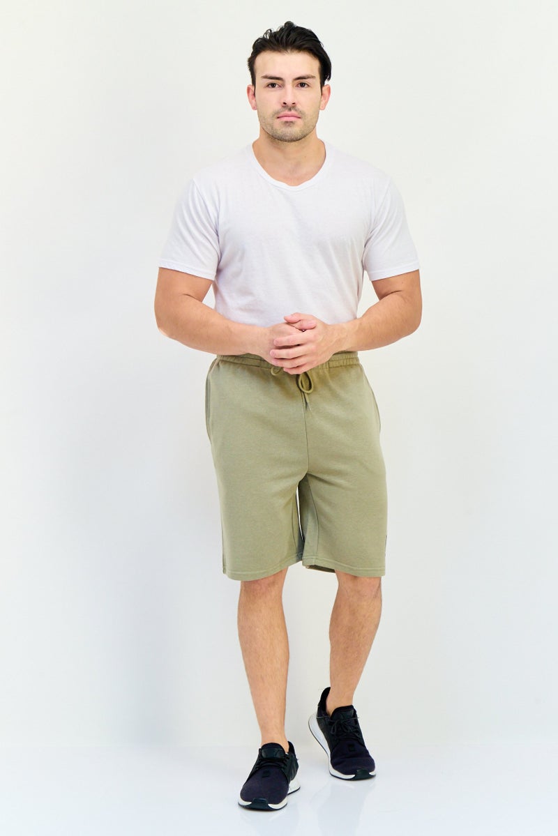 RBX Men Sportswear Fit Training Shorts, Sage Green  - Image 4