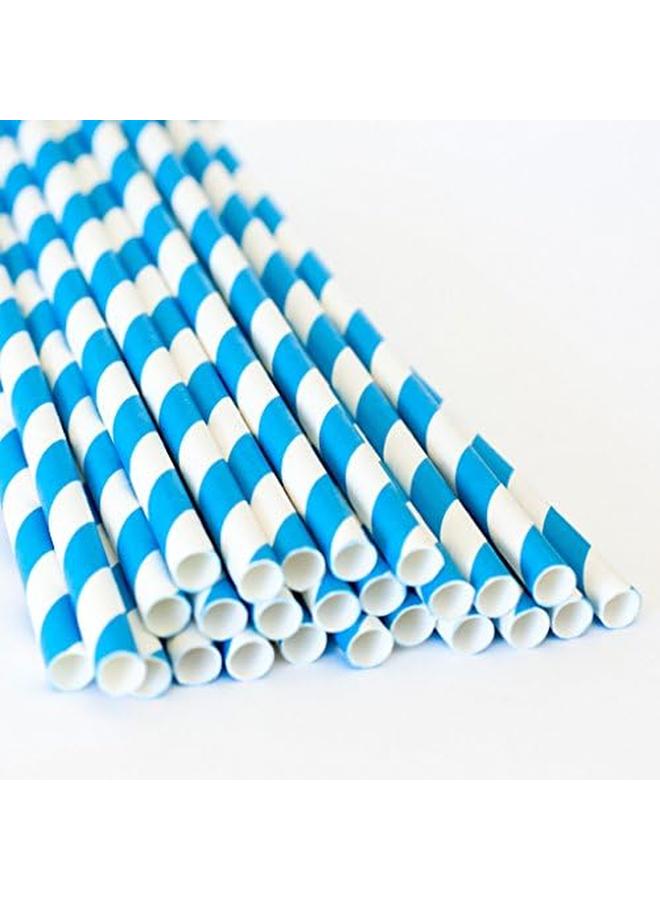 Amscan Caribbean Paper Straws 24Pcs - Image 2