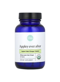 ORA Ora, Appley Ever After, Apple Cider Vinegar, 60 Tablets  - Image 1