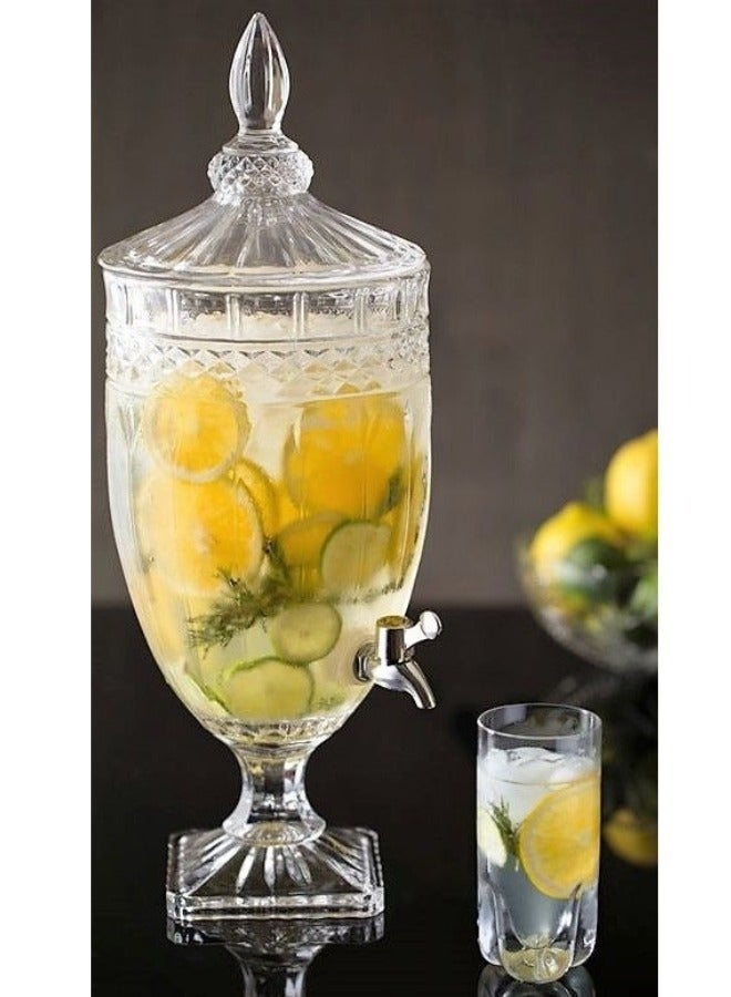 Group Tiger Glass Cold Jug Juice Drink Pot 2 liter - Image 4