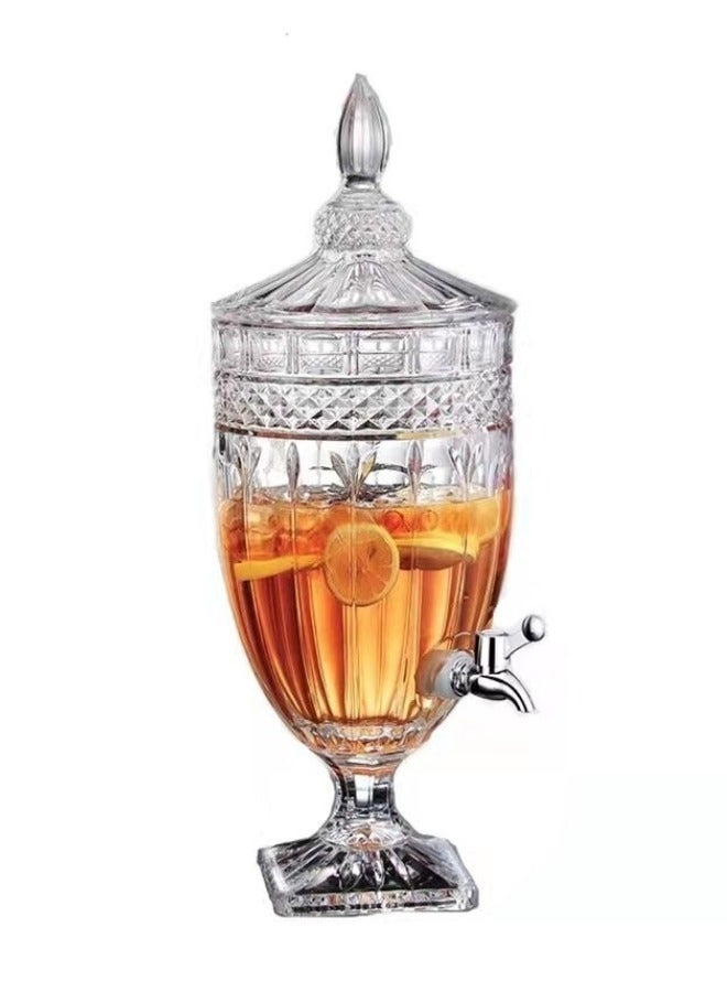 Group Tiger Glass Cold Jug Juice Drink Pot 2 liter - Image 1