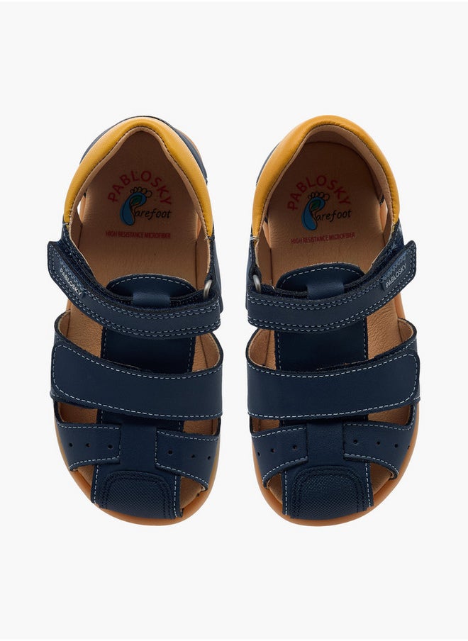Pablosky Pablo Boys' Strappy Sandals with Hook and Loop Closure  - Image 1