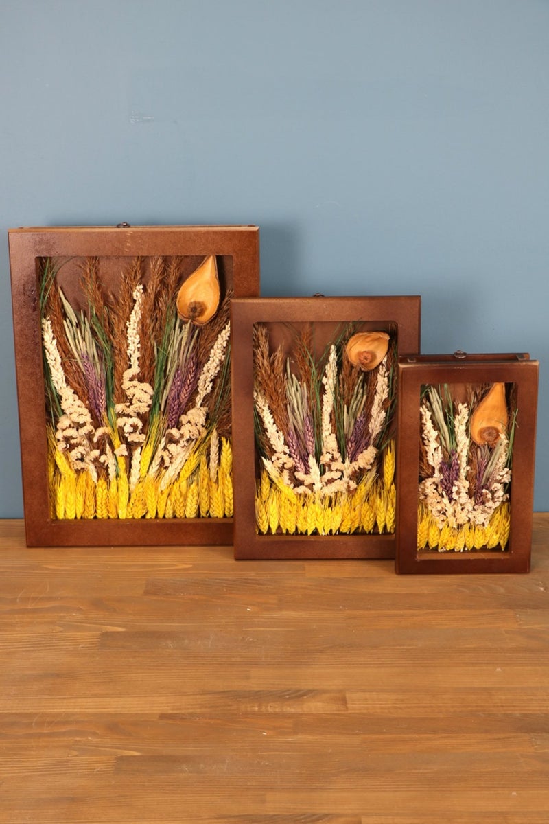 Generic Artificial Flower Storage Decorative Floral Frame Table Set of 3 CODE:117 