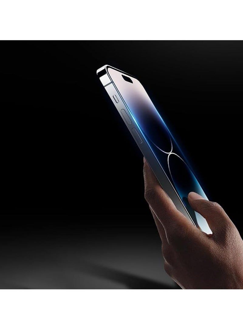 vesus Tempered Glass Screen Protector for iPhone 16 Plus â€“ Full Glue, Edge-to-Edge Coverage - Image 3