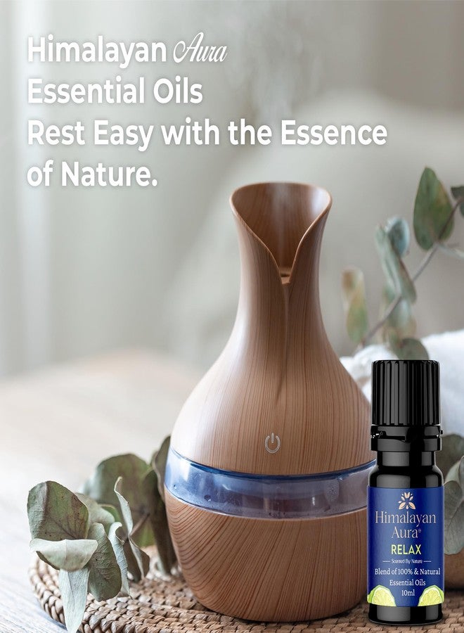 Himalayan Aura زيت هيمالايا أورا ريلاكس العطري لتخفيف التوتر والنوم والقلق | مزيج زيت اللافندر النقي 100% للاستخدام في أجهزة التبخير والتدليك والعلاج العطري | زيت مهدئ طبيعي للاسترخاء (عبوة من 3 زجاجات سعة 10 مل) - Image 4