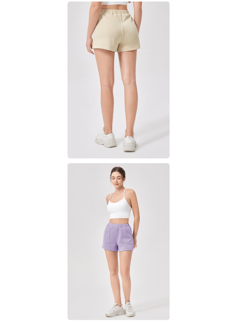 KUYING New Fashionable Soft Breathable High Waist Running Yoga Fitness Shorts - Image 4