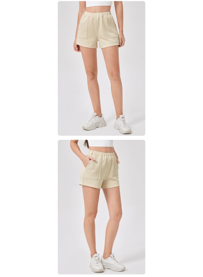 KUYING New Fashionable Soft Breathable High Waist Running Yoga Fitness Shorts - Image 3