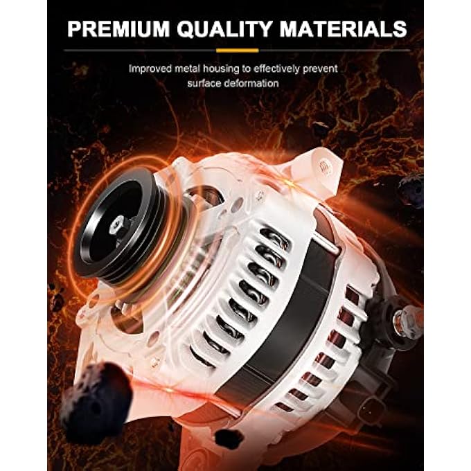 ROADFAR New Alternator Replacement for 2008-2009 for Chrysler Town & Country 2008-2009 for Dodge Grand Caravan 2009-2010 11295 - Image 2