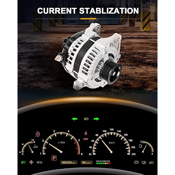 ROADFAR New Alternator Replacement for 2008-2009 for Chrysler Town & Country 2008-2009 for Dodge Grand Caravan 2009-2010 11295 - Image 3