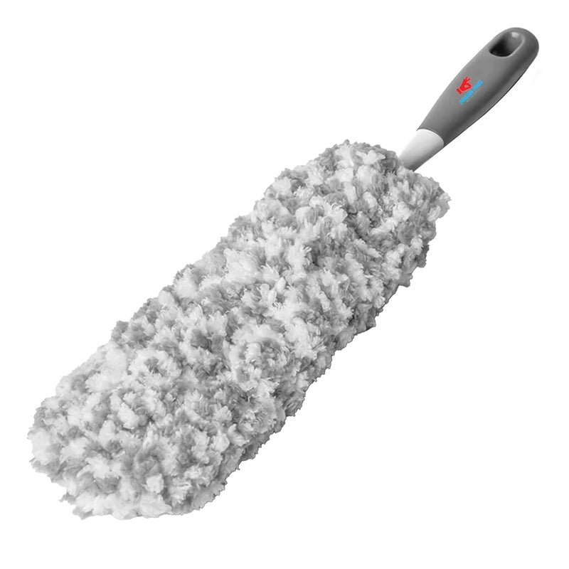 Prime Pick Multipurpose Microfiber Duster for Home and Car Use Grey - Image 1