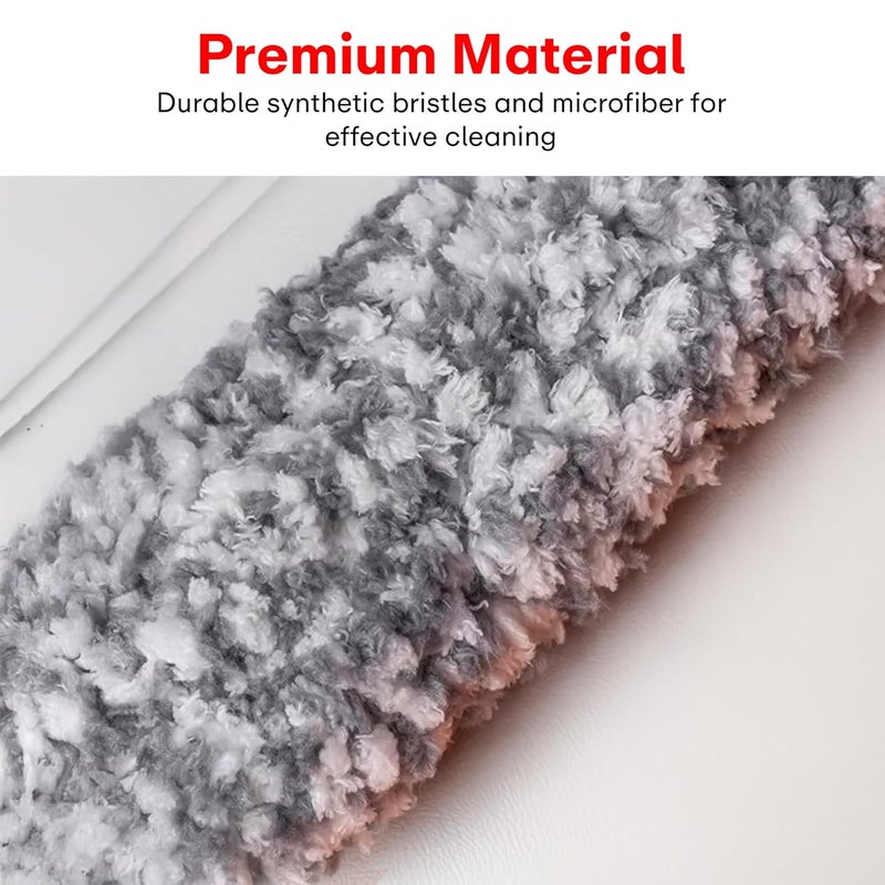 Prime Pick Multipurpose Microfiber Duster for Home and Car Use Grey - Image 3