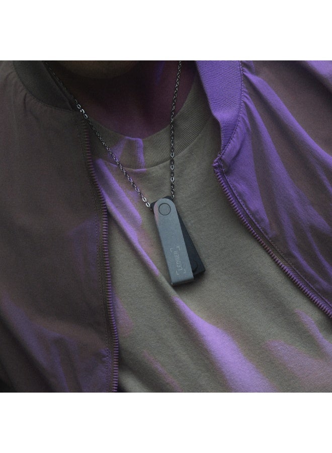 Ledger Nano S Plus Hardware Wallet | Safest Crypto & NFT Cold Storage, OLED Screen, Type-C Connectivity, 5000+ Coins Supported, for Android, MacOS & Windows - Neptune Blue - Image 4