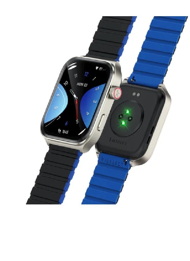 KIESLECT - Kieslect Watch Ks 2 Space Grey 2.01 Inch Amoled - Image 1