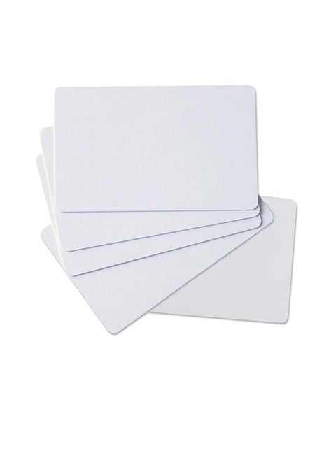 White PVC Blank Card for Printing ID 250 Card
