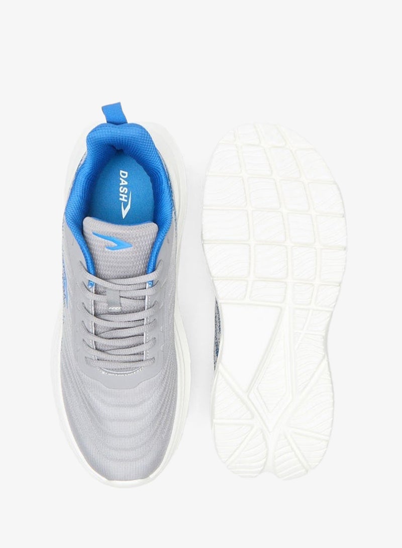 Dash Colourblock Sports Shoes with Lace-up Closure - Image 4