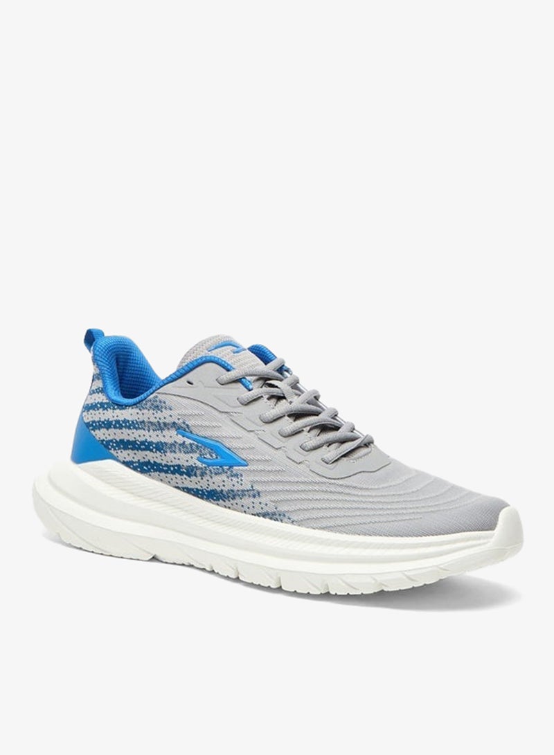 Dash Colourblock Sports Shoes with Lace-up Closure - Image 3