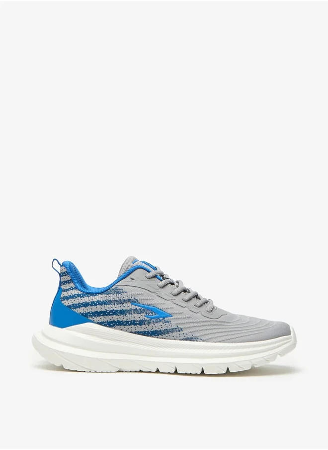 داش Colourblock Sports Shoes with Lace-up Closure