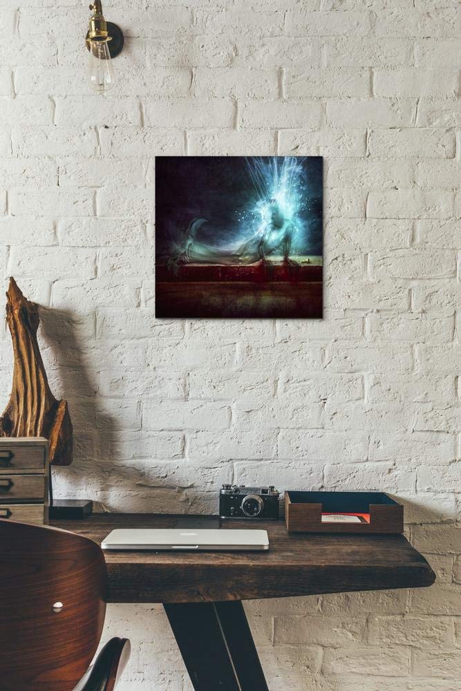 Cortesi Home 'A Dying Wish' by Mario Sanchez Nevado, Canvas Wall Art, 12"x12" - Image 3