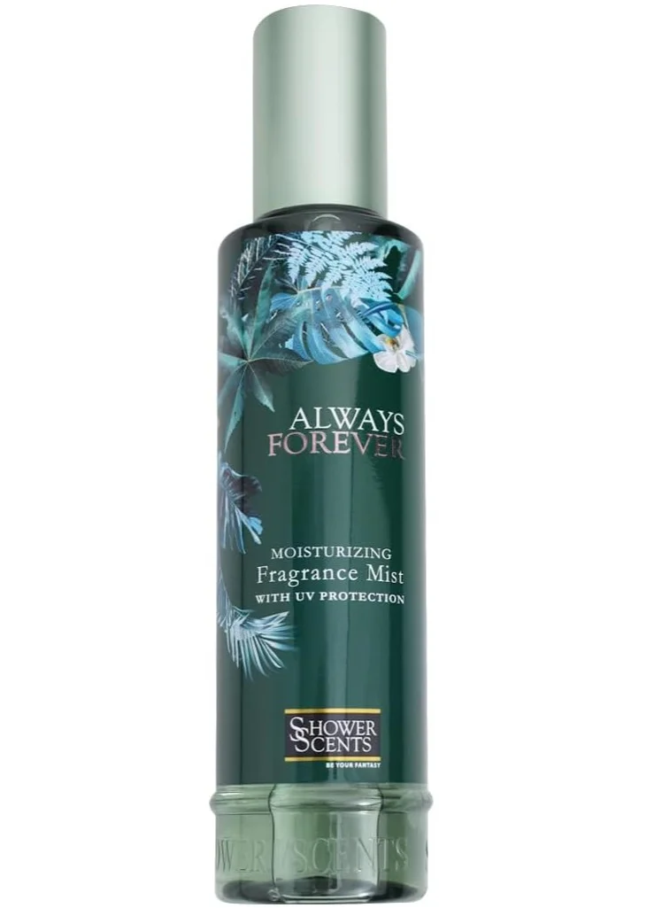Shower Scents Shower Scents Always Forever Moisturizing Fine Fragrance Body Mist With Hyaluronic Acid, Pro - Vitamin B5 and UV Protection 250ml