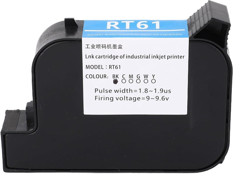 Quick Dry Ink Cartridge, Wide Compatibility, Smoothly Printing, Large Capacity Black Ink Cartridge for SC12, SC12T, CP12, CP12W, SC12KJ Inkjet Printer - Image 1