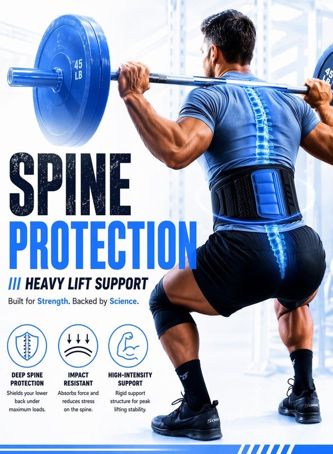 حزام رفع الأثقال SolidFit Fitness Dip مع سلسلة لرفع الأثقال، حزام ذاتي القفل لرفع الأثقال وتمارين القرفصاء للرجال، يدعم وزن 350 رطلاً، حزام رفع الأثقال، حزام تمارين رياضية، أوزان تمارين للنساء - Image 4