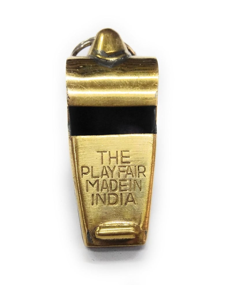 Jayco Joseph Hudson's Acme Thunderer Whistle - Brass Whistle Worlds First Pea Whistle Metal Whistle - Image 1