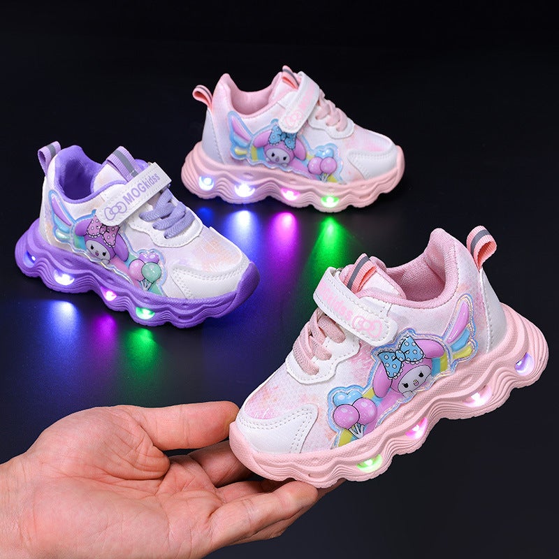 Mesh Sneakers Lightweight Flexible Sole Walking Shoes For Kids Indoor And Outdoor Activities - Image 3