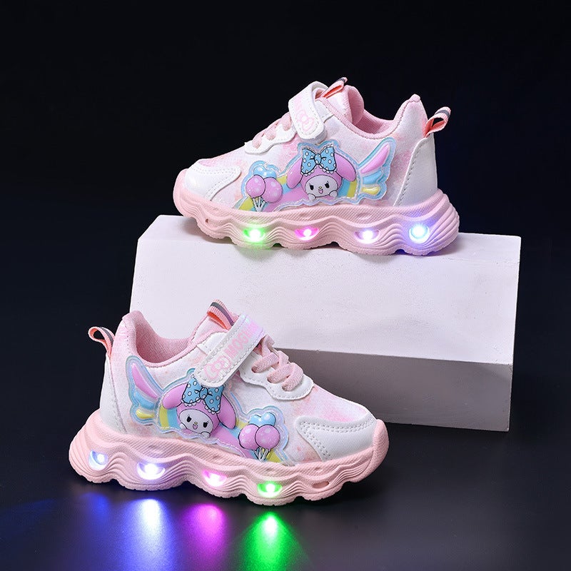 Mesh Sneakers Lightweight Flexible Sole Walking Shoes For Kids Indoor And Outdoor Activities - Image 4