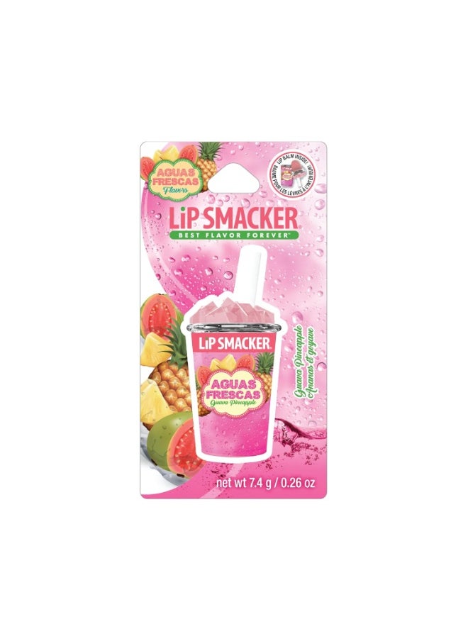 Lip Smacker Lip Smacker Lip Balm - Flavored Moisturizing, Smoothing Soft Shine, Hydrating & Protecting Fun Tasty Flavors, Cruelty-Free & Vegan - Agua Frescas  - Image 1