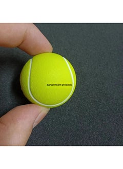 High Elasticity Pu Foam Colorful Toy Balls 40mm Inspirational Children's Play Balls Smooth Surface Polyurethane Foam-Color:40mm Tennis-Diameter:See Color Details