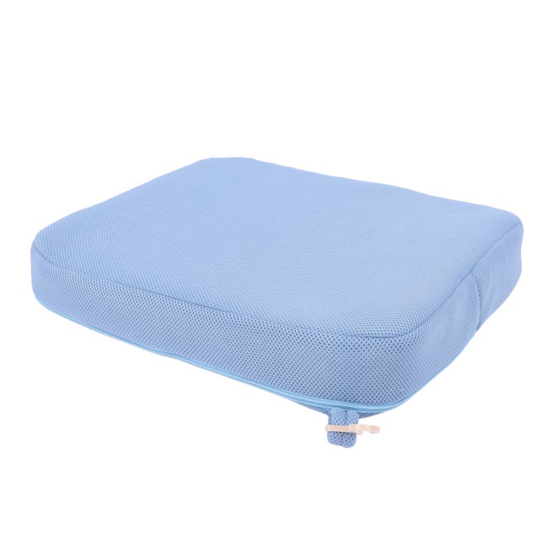 Shower Seat Cushion Blue Breathable Mesh Design Quick Drying - Removable Washable Cover Comfortable Bath Cushion for Shower Bench Bathtub Seat Stadium Seating - Image 2