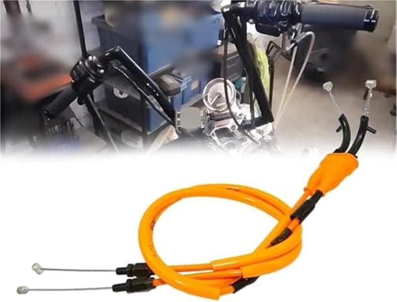 Vuzmode Motorbike Throttle Cable Replacement for YZFR6 R6 - Image 1
