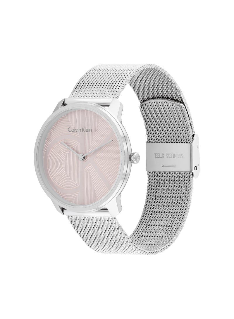 CALVIN KLEIN ساعة كالفن كلاين الدائرية التناظرية للرجال والنساء - 25300015 - Image 1