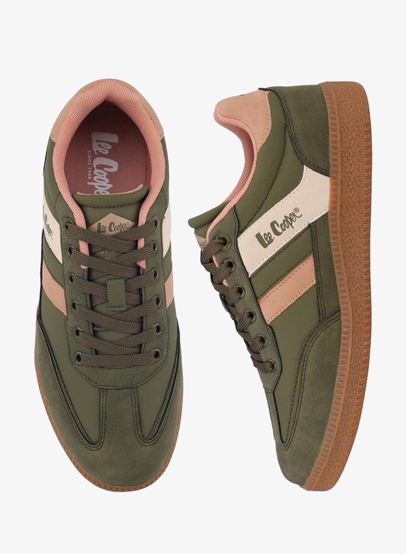 Lee Cooper Women Panelled Lace-Up Ankle Sneakers - Image 1