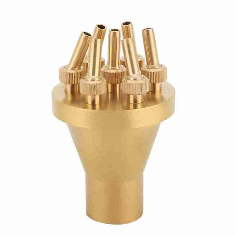 Fountain Nozzle 2-Tier Porous Scattering Design - Center Straight Style for Commercial Architectural Ponds And Garden Water Features - Image 1