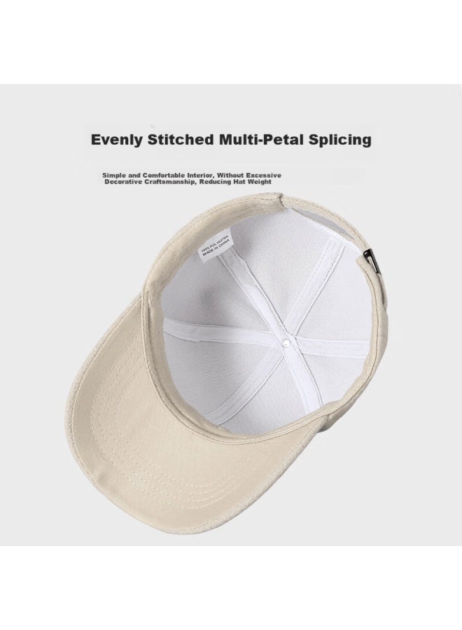 Denssyne Desina Women's Spring Small Face Baseball Cap Deepened And Widened Hard Top Four Seasons Outdoor Fashion High-end Baseball Hat - Image 2
