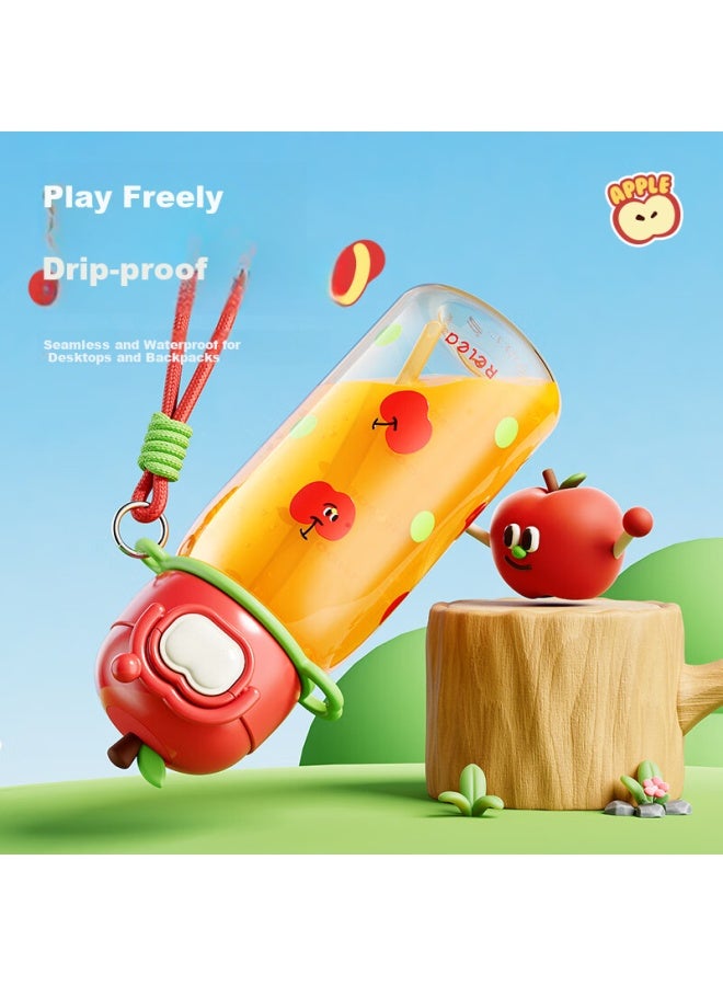 Relea Plastic Cup Ppsu Children's Straw Cup Maternal Special Water Cup Pot Portable Large Capacity Water Cup High Temperature Resistant Cup - Image 4