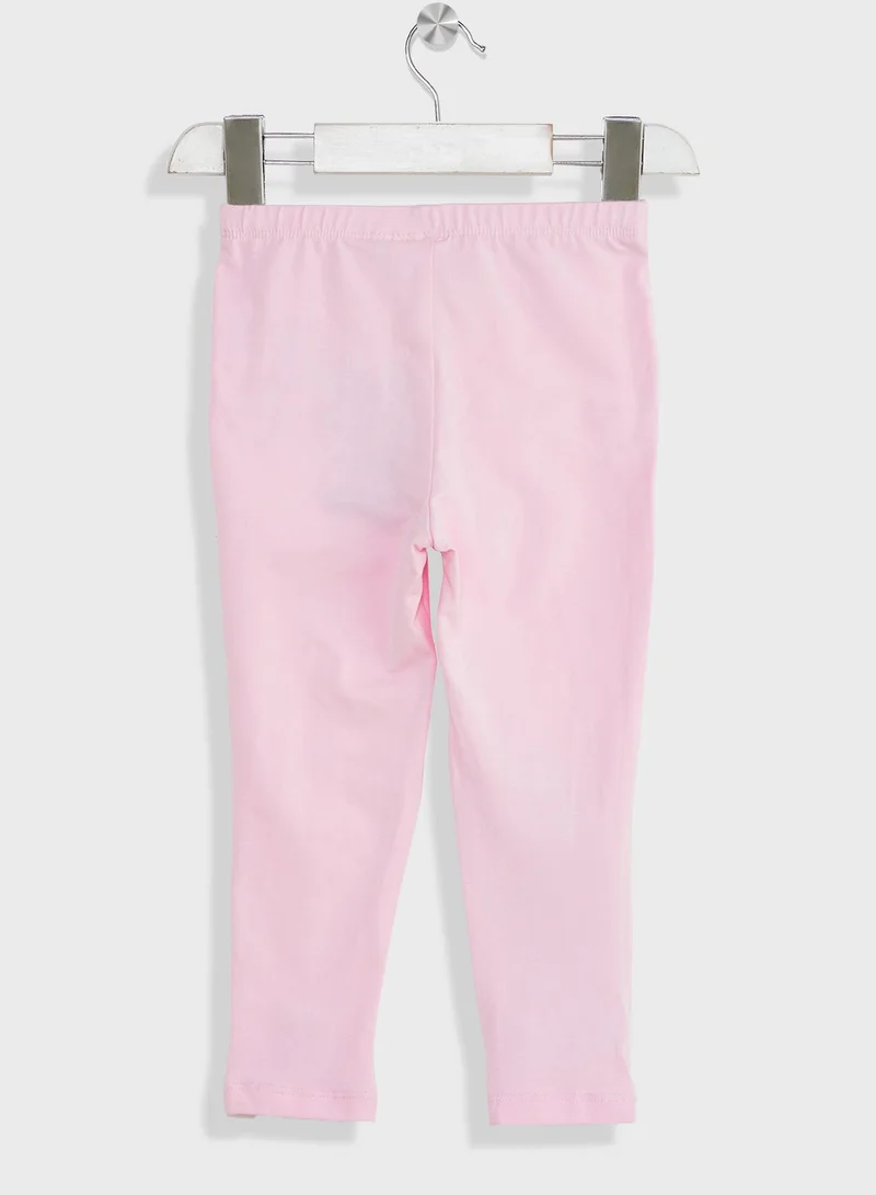 Disney Marie the Cat Girls' Leggings In Lurex Embroidery