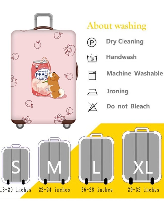 Travel Protective Luggage Suitcase Protective Cover, Washable Suitcase Cover, Luggage Covers Suitcase Protector,Dustproof Anti-Scratch Travel Luggage Cover - Image 2